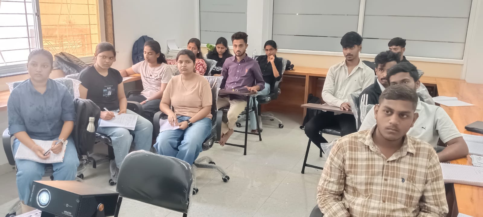 Internship batch in session